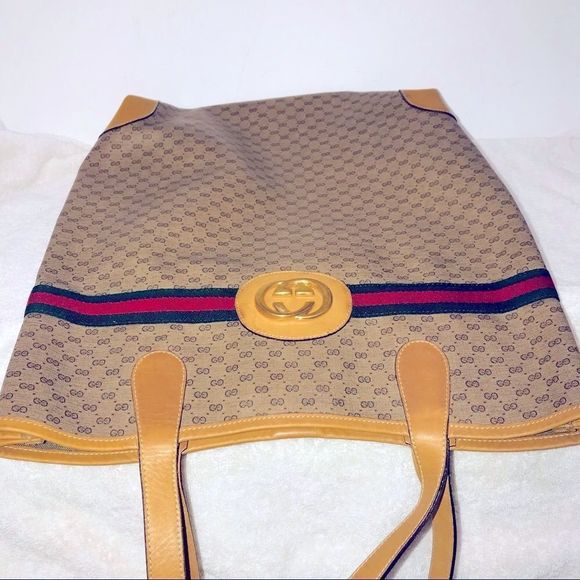Vintage EUC large Gg tote bag - Picture 15 of 15